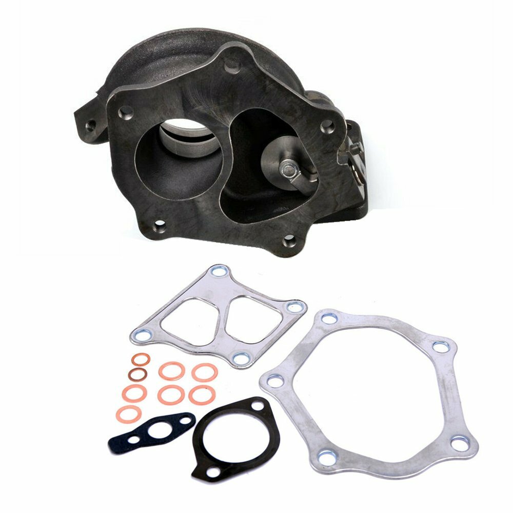 TRITDT Turbo Turbine Housing for Mitsubishi 4B11T EVO X 10 TD06H 12cm w/ Gasket