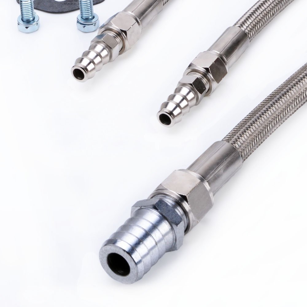 TRITDT Fits TOYOTA 1JZ/2JZ-GTE GT3788R GT4088R GT4094R BB Oil and Water Line Kit
