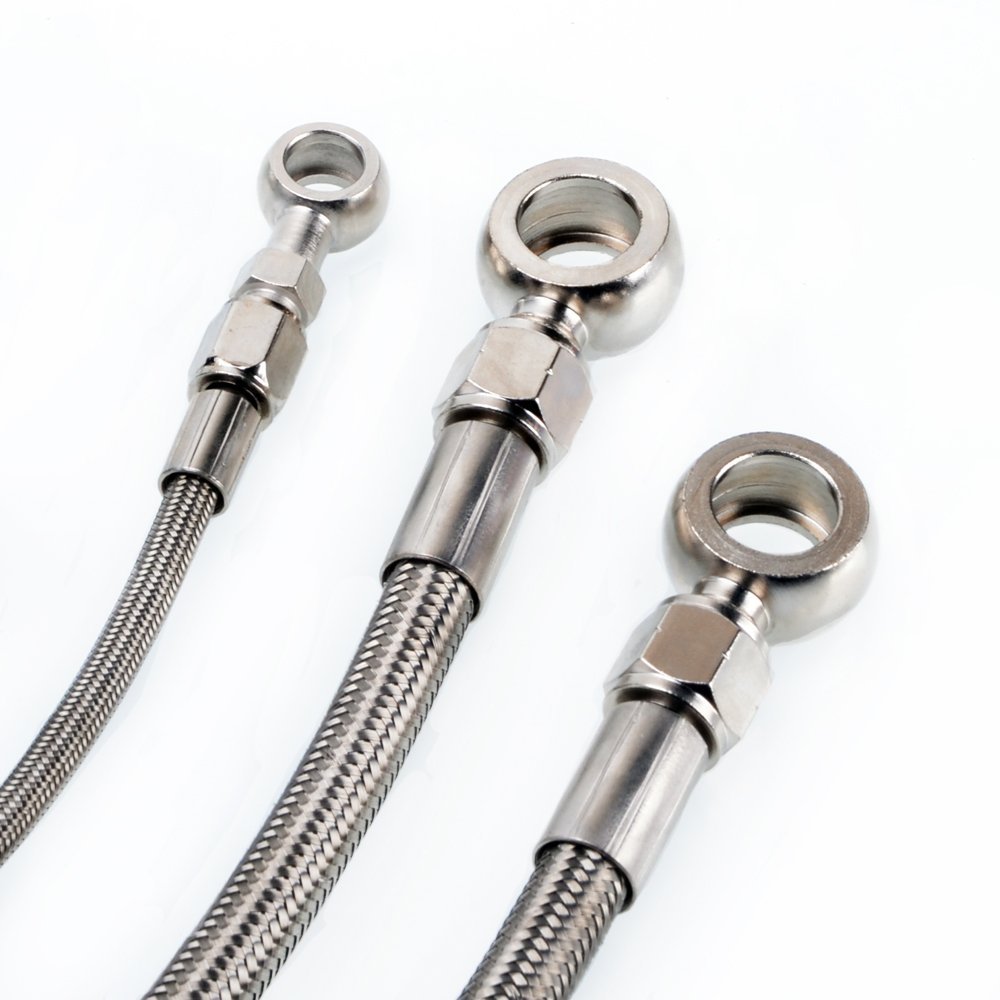 TRITDT Fits RB25/RB30DET w/ Garrett GT4202R GT4508R B.B. Oil and Water Line Kit