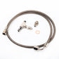 TRITDT Fits Garrett T2 T25 T28 Dynamic Type Turbo Oil Feed Line Kit 4AN 100cm