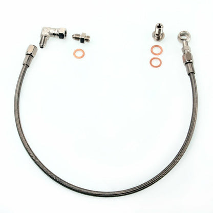 TRITDT Oil Feed Line Kit for RB20DET RB25DET w/ Garrett GT3076R GT3582R T04Z