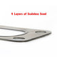 Gasket For SR20DET CA18 240SX Garrett T25 T28 GT25 GT28 GT30 Stainless 4 Layer