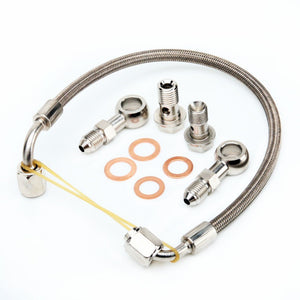 Fits Mini Cooper R56 R58 R60 07~12 w/ GT25R GT28R B.B Turbo Oil Feed Line Kit