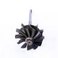 TRITDT Turbine wheel Shaft For Mitsubishi TD06H TD06H4 11 Blade / Inconel718