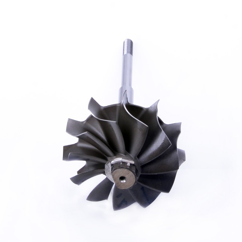 TRITDT Turbine wheel Shaft For Mitsubishi TD06H TD06H4 11 Blade / Inconel718