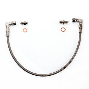 TRITDT Fits NISSAN RB26DET GT-R w/ Garrett GT30R GT3582R BB Oil Feed Line Kit