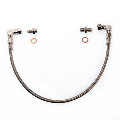 TRITDT Fits NISSAN RB26DET GT-R w/ Garrett GT30R GT3582R BB Oil Feed Line Kit