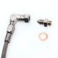 TRITDT Fits NISSAN RB26DET GT-R w/ Garrett GT30R GT3582R BB Oil Feed Line Kit