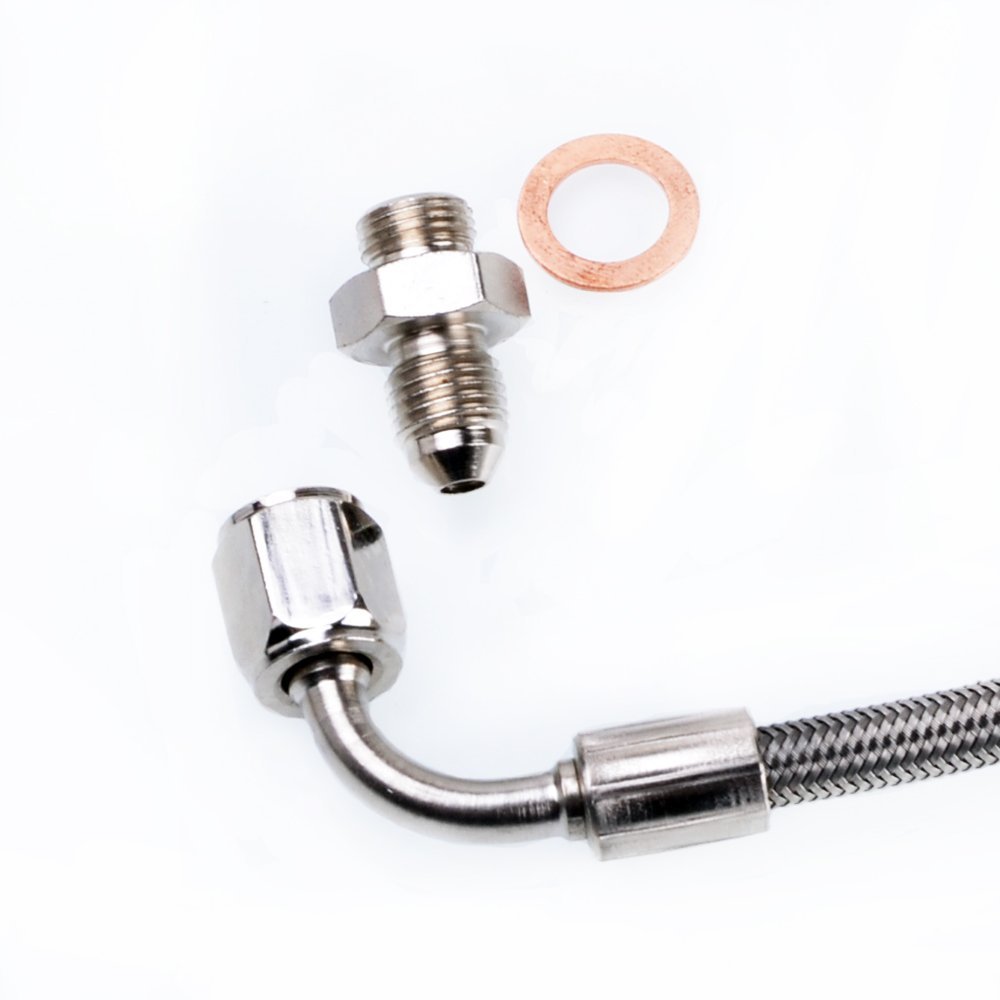 TRITDT Fits SUBARU Garrett GT30R GT35R GT28R Ball Bearing Oil and Water Line Kit
