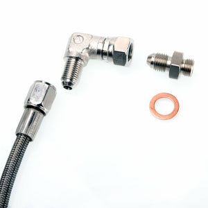 TRITDT Oil Feed Line Kit for RB20DET RB25DET w/ Garrett GT3076R GT3582R T04Z