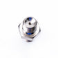 TRITDT Turbo Adapter M12x1.5mm to 4AN w/ 1.5mm Restrictor for SAAB VOLVO