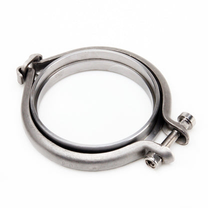 TRITDT Fits TD05H TD06SL2 TD06H Turbo 3" V-Band Clamp Male Ring with Clamp Set