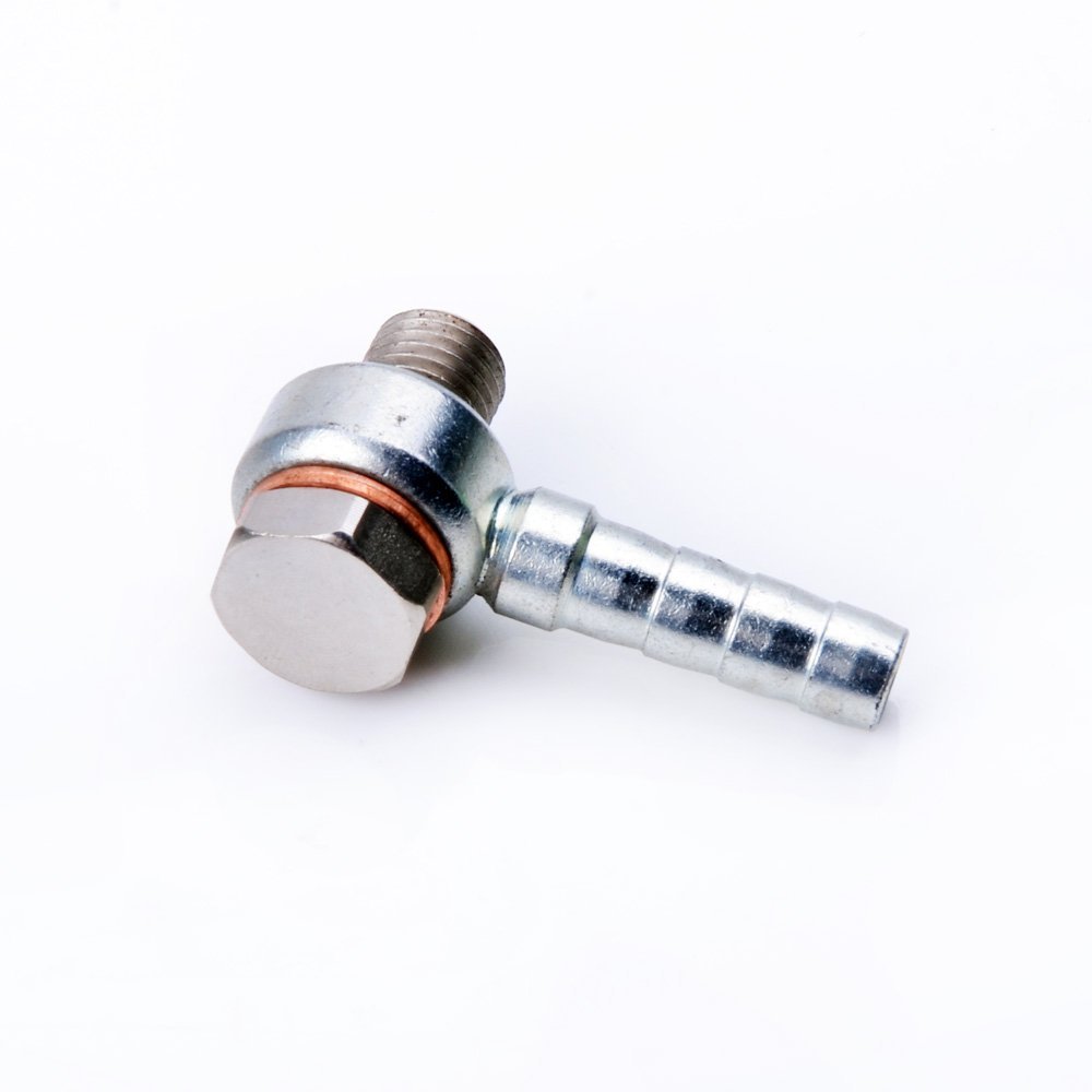 TRITDT M12x1.5mm to 3/8" Barb Turbo Bolt & Water Pipe Kit