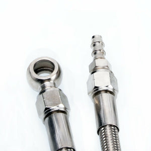 TRITDT Turbo Install Kit 6AN Water Line for Stock T3 Fit Skyline RB20DET