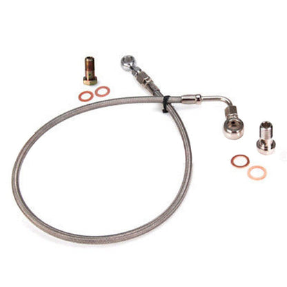 TRITDT Turbo Oil Feed Line for 4B11T Lancer EVO X 10 w/ Stock TD05H TD05HA turbo