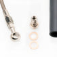 Fits RB20DET RB25DET w/ TRUST TD06-20G Oil Feed & Return Line Kit Top Mount