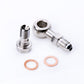 TRITDT Banjo Bolt Kit M10xP1.5 w/1.8mm Hole for SUBARU TD04L RHF5 Turbo Oil Feed
