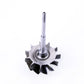TRITDT Turbine wheel Shaft For Mitsubishi TD06H TD06H4 11 Blade / Inconel718