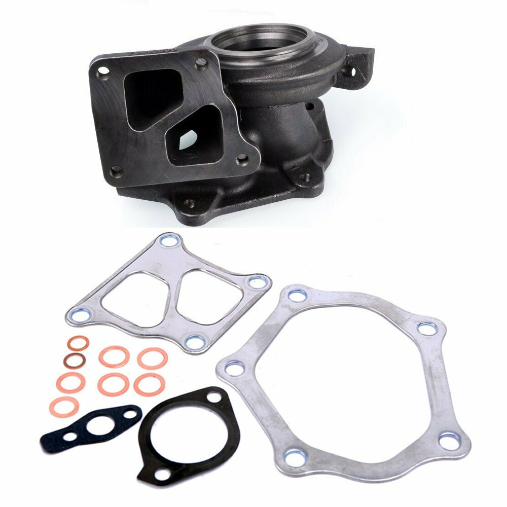 TRITDT Turbo Turbine Housing for Mitsubishi 4B11T EVO X 10 TD06H 12cm w/ Gasket