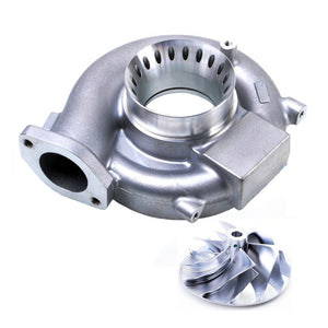 TRITDT Turbo Anti Surge Compressor & Billet Wheel Fits 4G63T Mitsubishi EVO9 20G