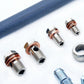 TRITDT Fits RB25DET w/ Garret T04Z Turbo Oil & Water Line Kit (Oil Feed Flange)