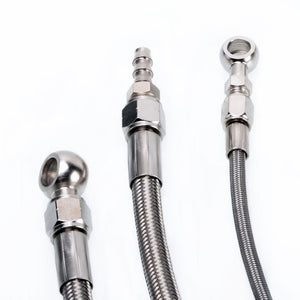 TRITDT Fits Nissan RB25DET Skyline Stock T3 Top Mount Oil and Water Line Kit