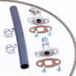TRITDT Fits Garrett T3 T4 Turbo Oil and Water Line Kit M14x1.5mm