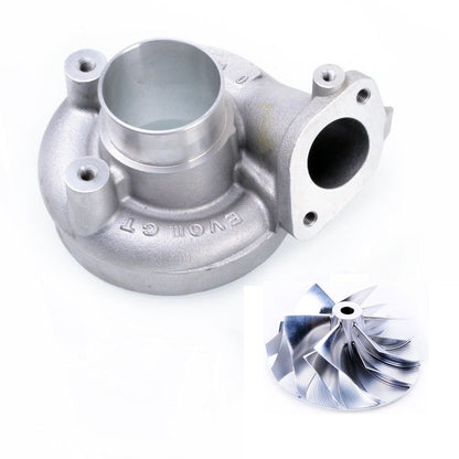 TRITDT Turbo Compressor Housing w/ Billet Wheel (6+6 Blades) For TD05H EVO3 20G