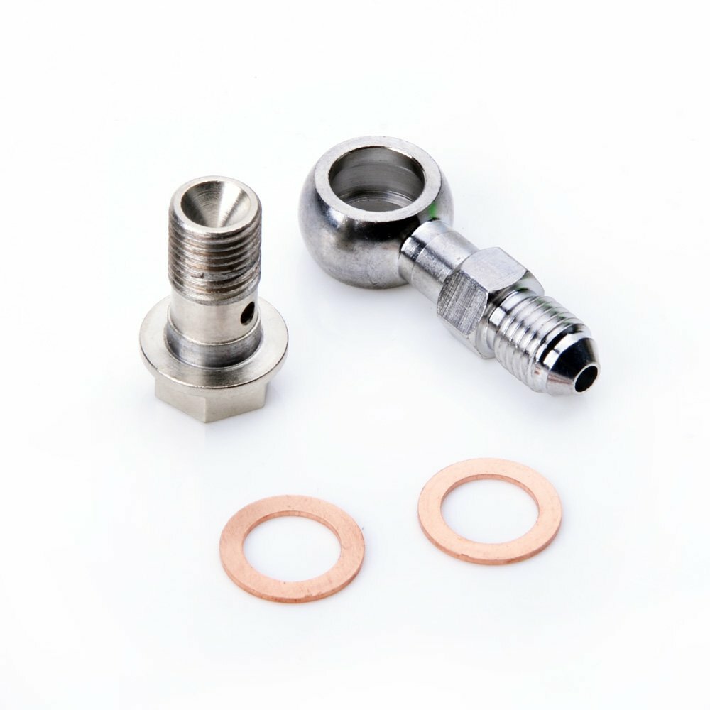 TRITDT Turbo Oil Feed Banjo Bolt M12xP1.25 for Mitsubishi EVO 1~10 4G63T 4B11T