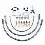 Fits SR20DET S14 S15 w/ Garrett GT28R GT3076R Top Mount Oil and Water Line Kit