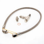 TRITDT Fits TD04 TD05H TD06 Turbo Oil Feed Line Kit M10x1.25mm 50cm