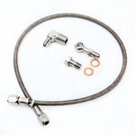 TRITDT Fits 4G63T EVO DSM Garrett GT28R GT30R Turbo Oil Feed Line Kit