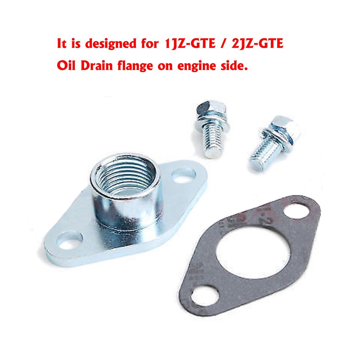 TRITDT Fits TOYOTA 1JZ-GTE / GT30 GT35 Journal Bearing Oil and Water Line Kit