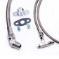 TRITDT Fits Garrett GT25R GT28R GT30R Ball Bearing Oil and Water Line Kit 150cm