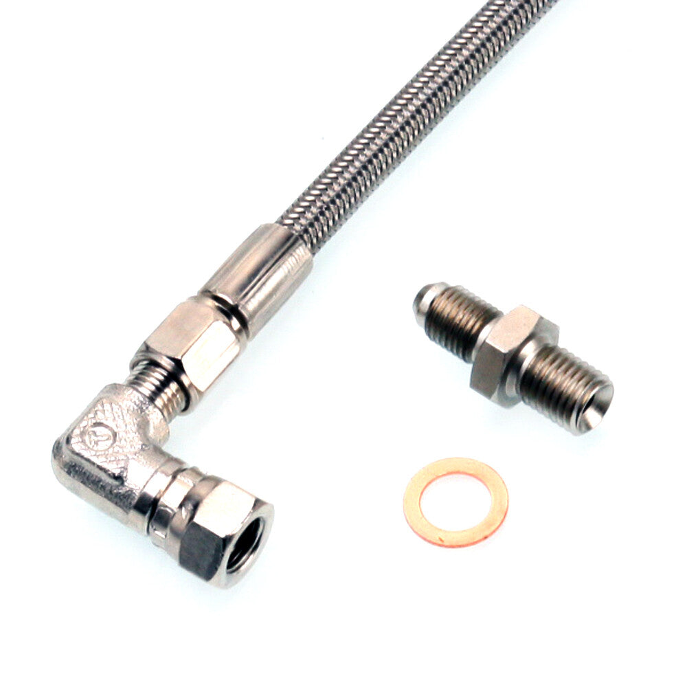 TRITDT Fits TD03 TD04 RHF4 RHF5 Turbo Water Line Kit M12x1.25mm