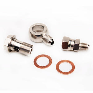 TRITDT Fits TOYOTA 3SGTE ST165 Celica Gen 1 & 2 Banjo Bolt Kit M18x1.5mm to 4AN