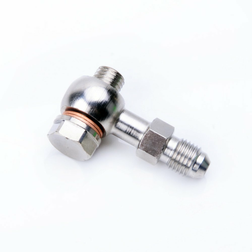 TRITDT Turbo Oil Feed Banjo Bolt Kit M10x1.25mm to 4AN for TD04 TD05 TD06