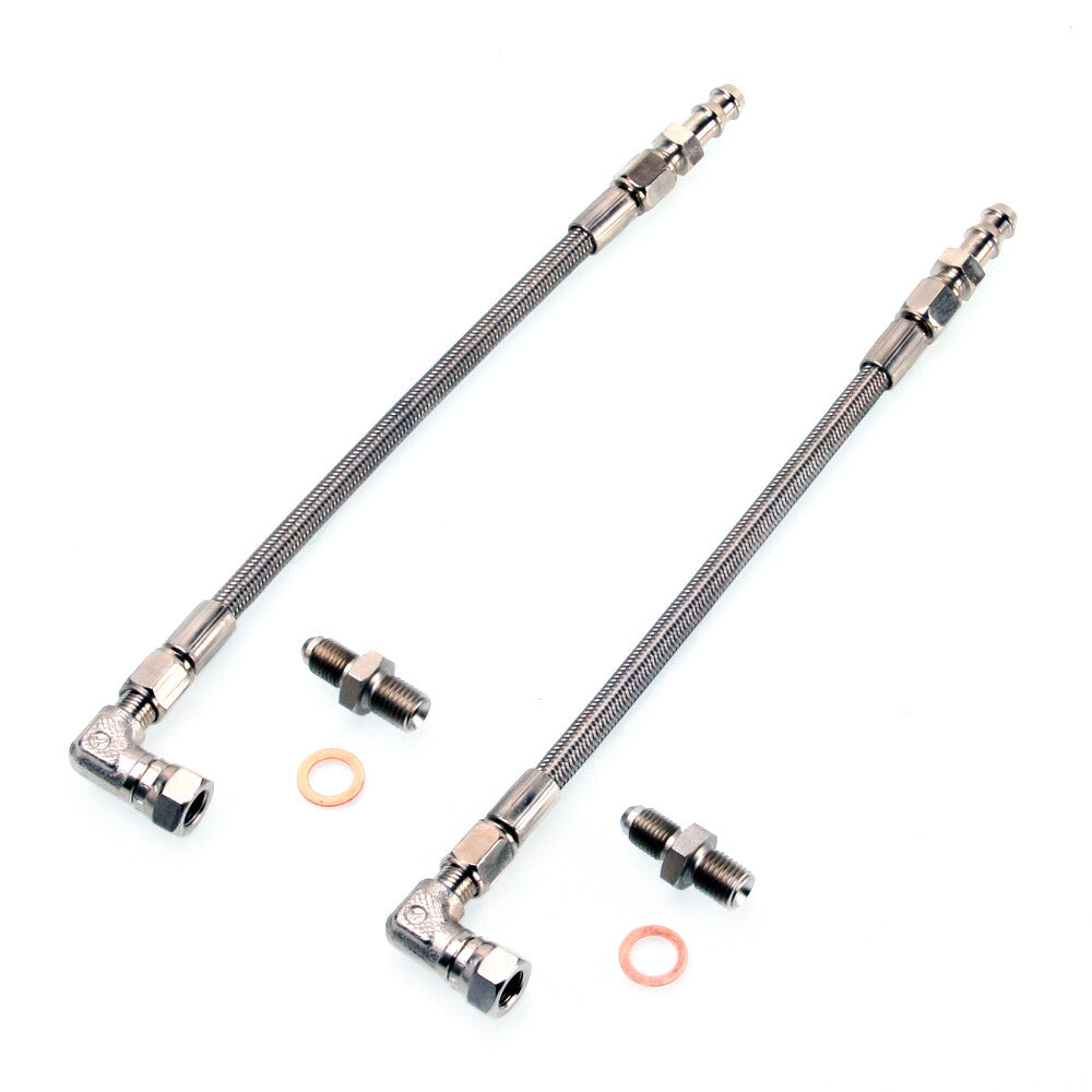 TRITDT Fits TD03 TD04 RHF4 RHF5 Turbo Water Line Kit M12x1.25mm