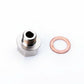 TRITDT Oil Water Boost Temp Sensor Adapter Kit M12x1.25mm to Female 1/8NPT