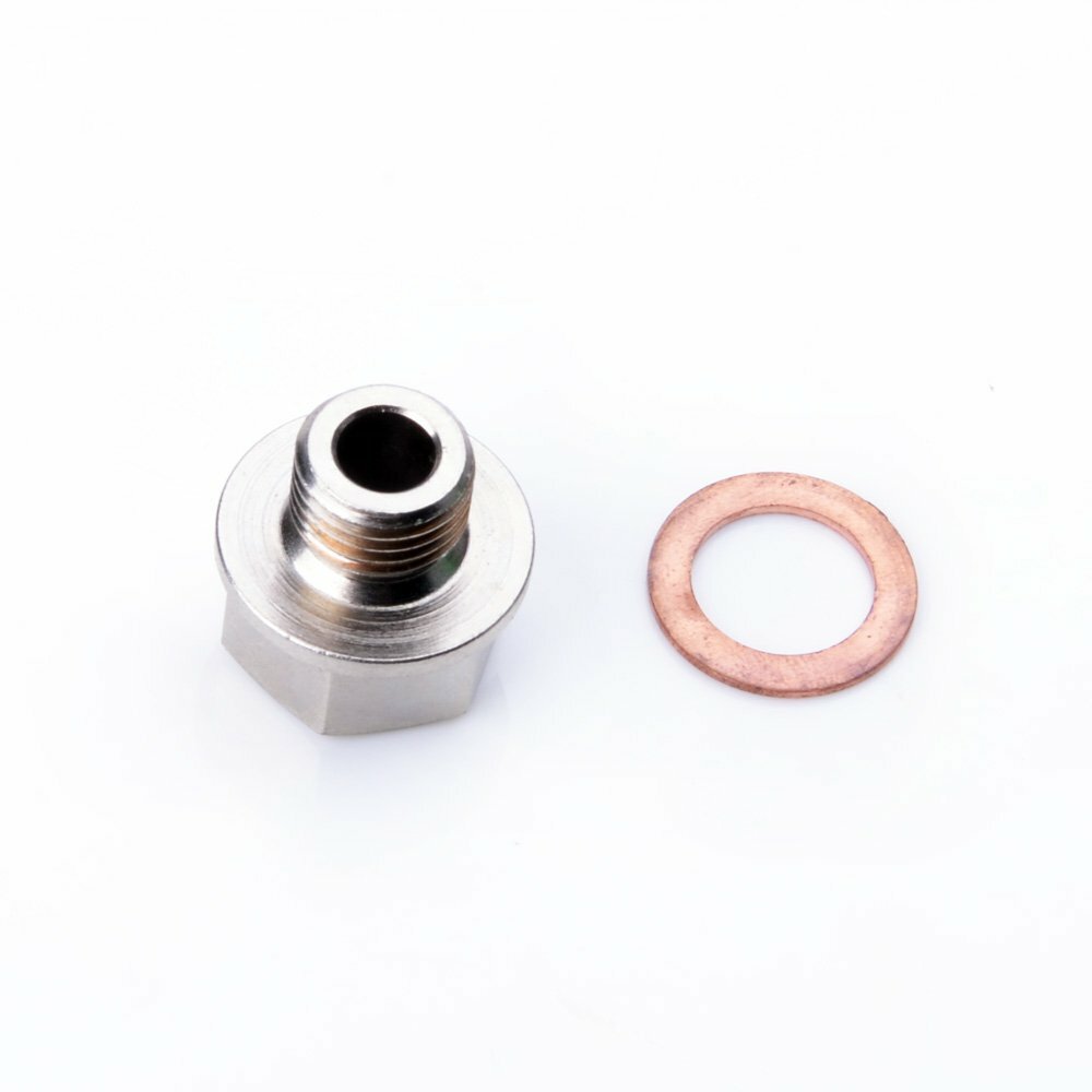 TRITDT Oil Water Boost Temp Sensor Adapter Kit M12x1.25mm to Female 1/8NPT