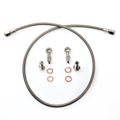 TRITDT Fits SUBARU WRX w/ APS SR30 SR40 SR56 Ball Bearing Oil Feed Line Kit