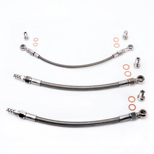 TRITDT Fits Mitsubishi 4G63T EVO Lancer 4/5/6/7/8/9 TD05HR Oil & Water Line Kit