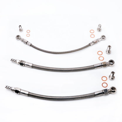 TRITDT Fits Mitsubishi 4G63T EVO Lancer 4/5/6/7/8/9 TD05HR Oil & Water Line Kit