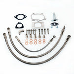 TRITDT Oil Water Line Kit 6AN for S13 SR20DET Silvia Garrett T25 Journal Bearing