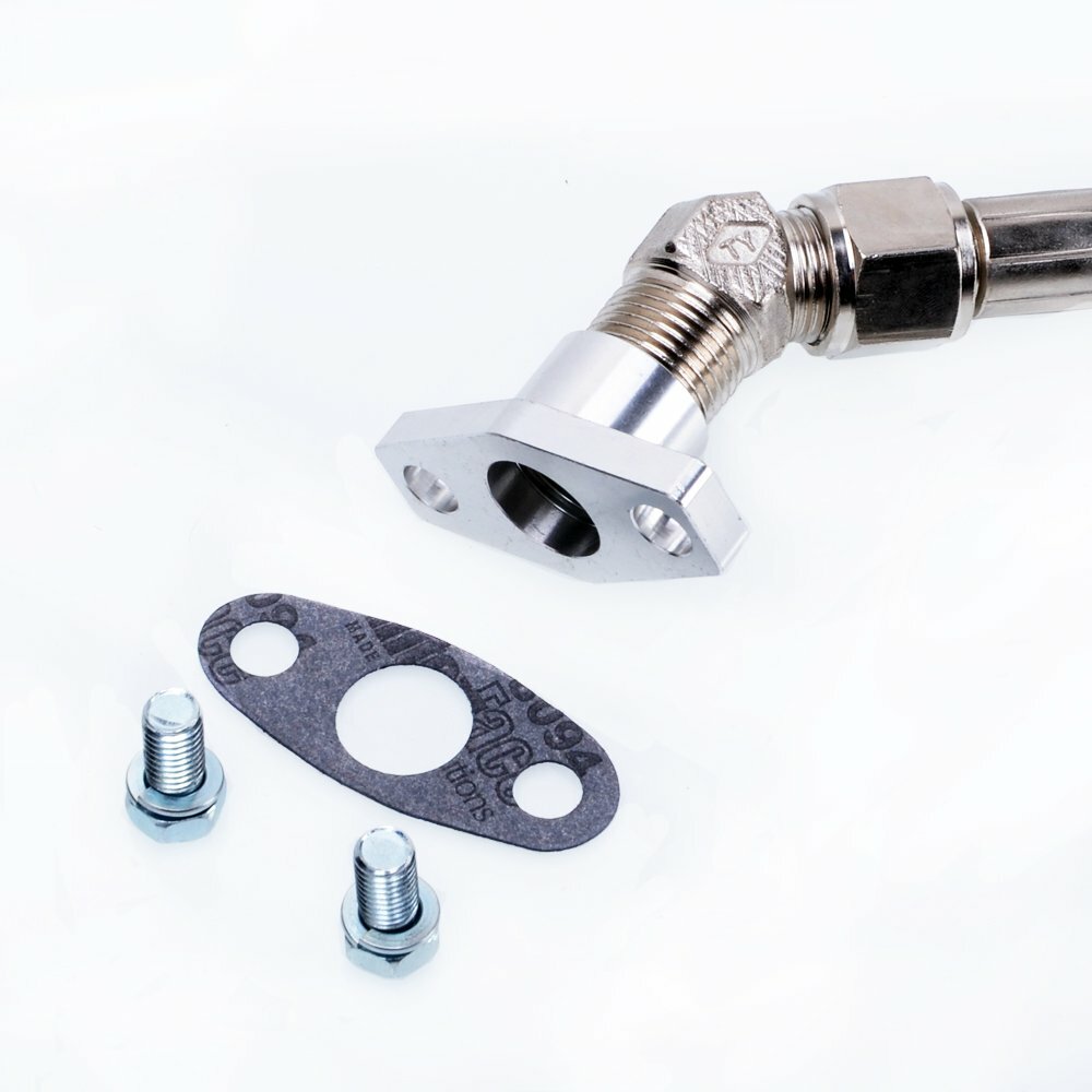 TRITDT Turbo Oil & Water Line Kit for 7MGTE w/ TOYOTA CT26 Turbocharger