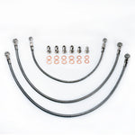 TRITDT Fits S14 S15 Top Mount w/ TRITDT TD05H TD06SL2 TD06H Oil & Water Line Kit