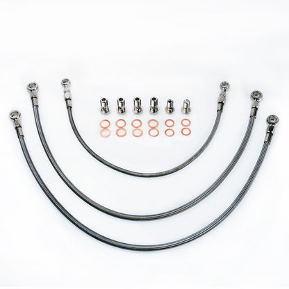 TRITDT Fits S14 S15 Top Mount w/ TRITDT TD05H TD06SL2 TD06H Oil & Water Line Kit