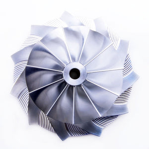 Billet Compressor Wheel 41.55/56.03mm 11+0 for GT15~GT25 GTA2056V 737689-2