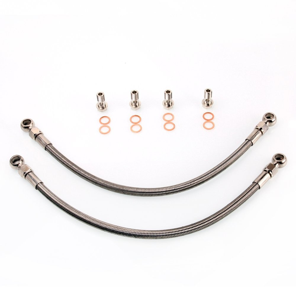 Turbo Water Line Kit Fit SR20DET S14 S15 6AN Big Hose (Low Mount) GT28 TD05H