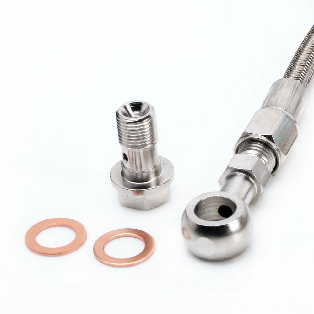 TRITDT Turbo Oil & Water Line Kit 150cm for Garrett T2 T25 T28 Bush Bearing